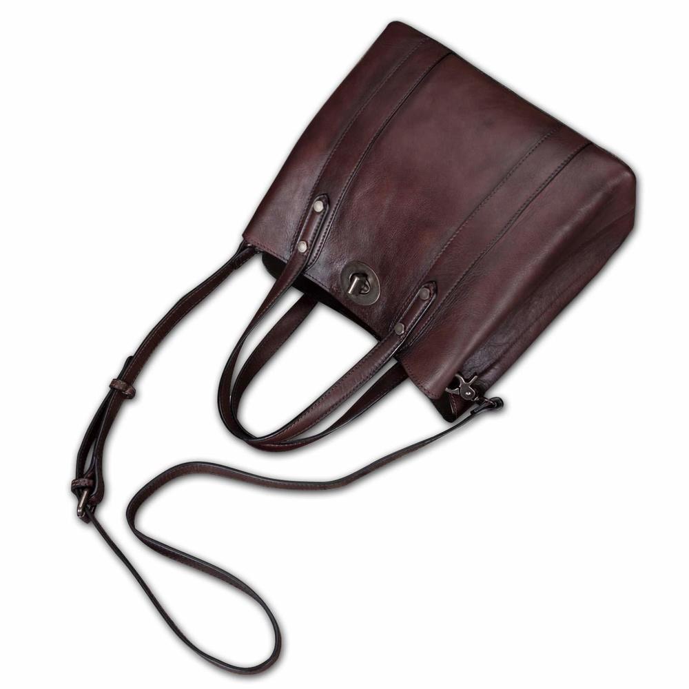 Genuine Leather Handbags Satchel Purses Vintage Handmade Shoulder XD - Picture 3 of 7